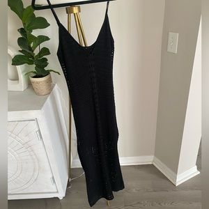 Express crochet maxi dress